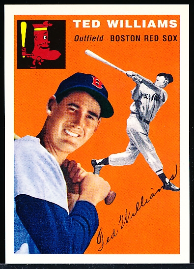 1994 Upper Deck All-Time Greats Bsbl. “1954 Topps Reprint” Bsbl.- #1 Ted Williams