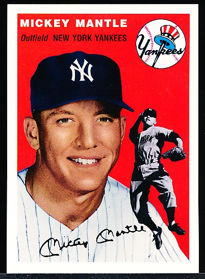 1994 Upper Deck All-Time Greats Bsbl. “1954 Topps” #259 Mickey Mantle