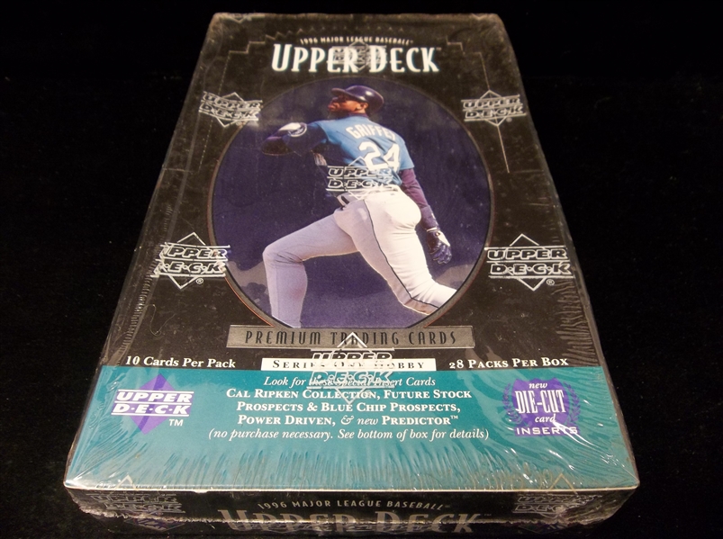 1996 Upper Deck Bsbl.- 1 Unopened Series 1 Hobby Wax Box