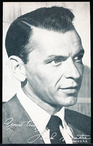 1950’s Hollywood Salutation Exhibit Non-Sports- Frank Sinatra