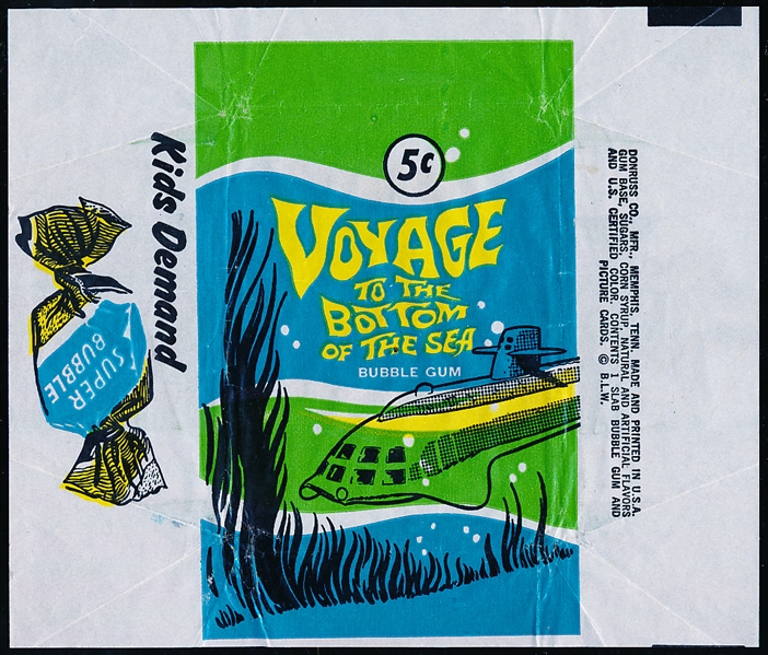 1964 Donruss Voyage to the Bottom of the Sea Non-Sports- 1 Wrapper