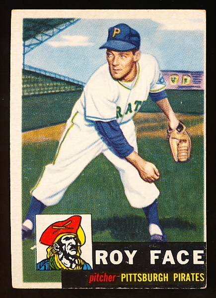 1953 Topps Baseball Hi#- #246 Roy Face, Pirates