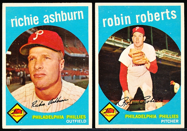 1959 Topps Bb- 2 Stars