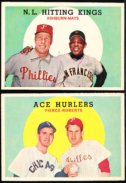 1959 Topps Bb- 4 Cards