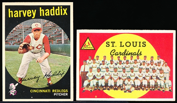 1959 Topps Bb- 13 Diff