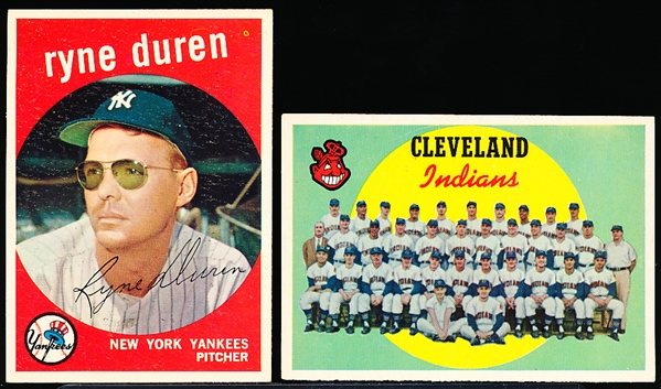 1959 Topps Bb- 14 Diff