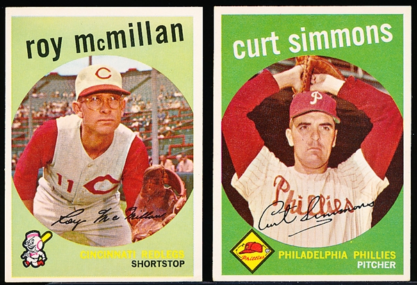 1959 Topps Bb- 9 Diff