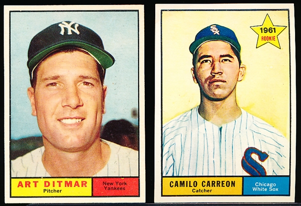 1961 Topps Bb- 27 Diff