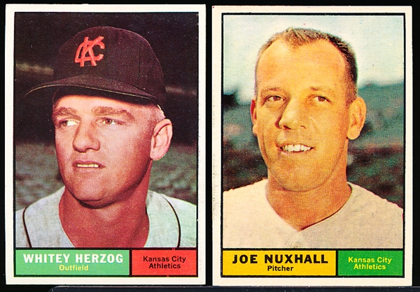 1961 Topps Bb- 21 Diff