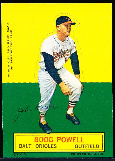 1964 Topps Bb Stand Ups- Boog Powell, Orioles