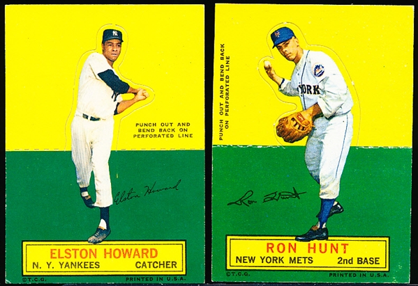 1964 Topps Bb Stand Ups- 4 Diff