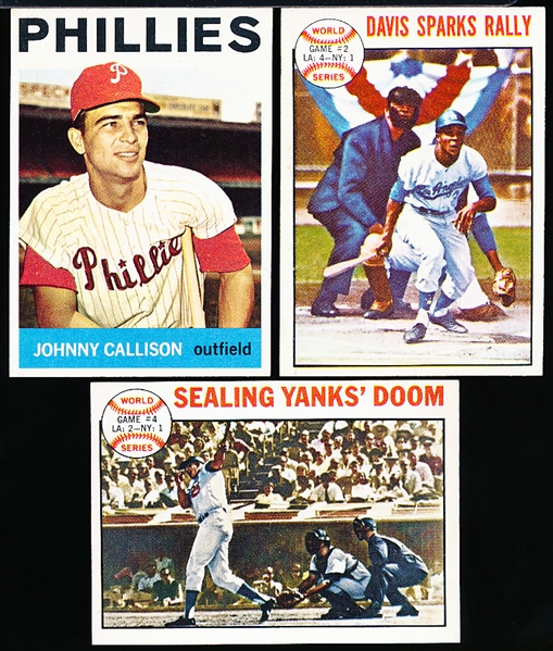 1964 Topps Bb- All 7 Checklists