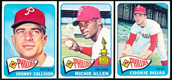 1965 Topps Bb- Phil. Phillies- 13 Diff