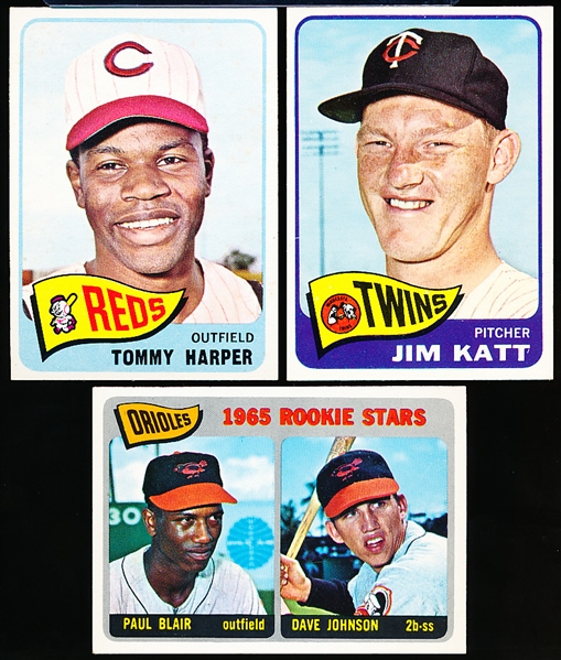 1965 Topps Bb- 5 Cards