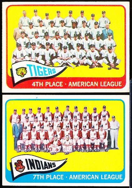 1965 Topps Bb- 18 Diff