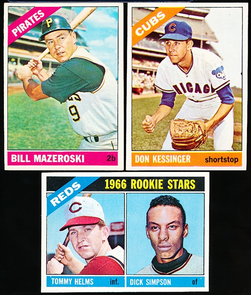 1966 Topps Bb- 6 Diff