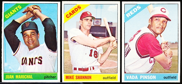 1966 Topps Bb- 7 Cards