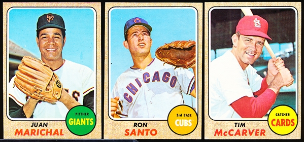 1968 Topps Bb- 5 Diff