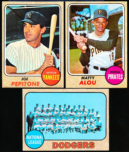 1968 Topps Bb- 25 Diff