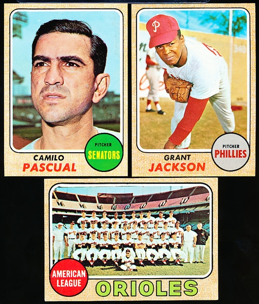 1968 Topps Bb- 20 Diff