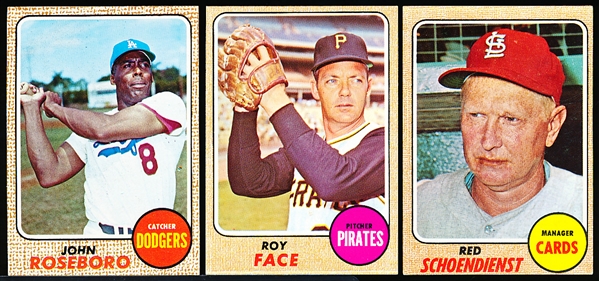 1968 Topps Bb- 30 Diff