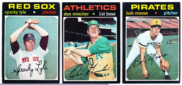 1971 Topps Bb- 24 Diff Hi#’s