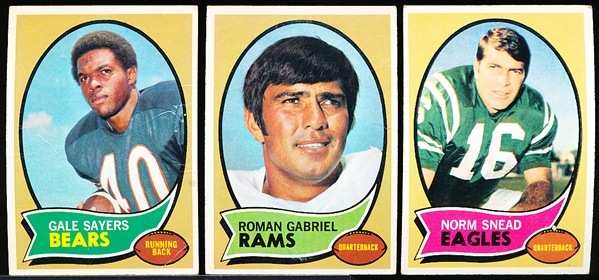 1970 Topps Fb- 75 Assorted