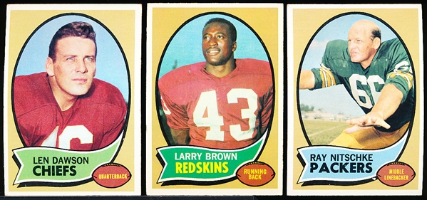 1970 Topps Fb- 5 Diff