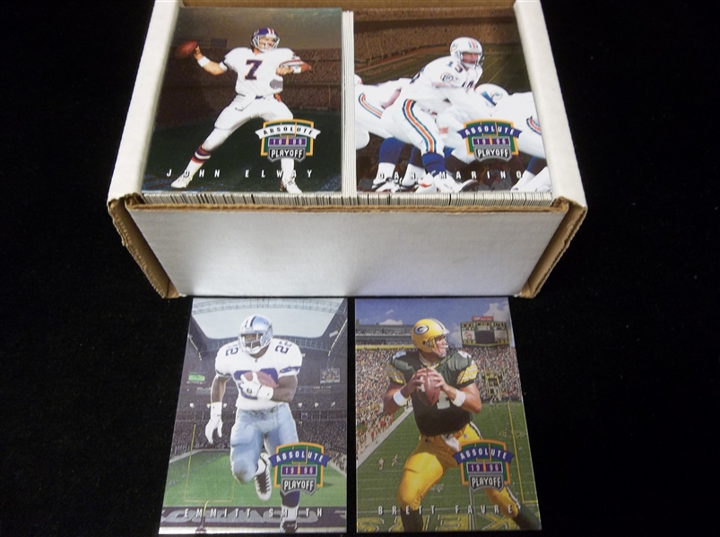 1996 Absolute Football Complete Set of 200