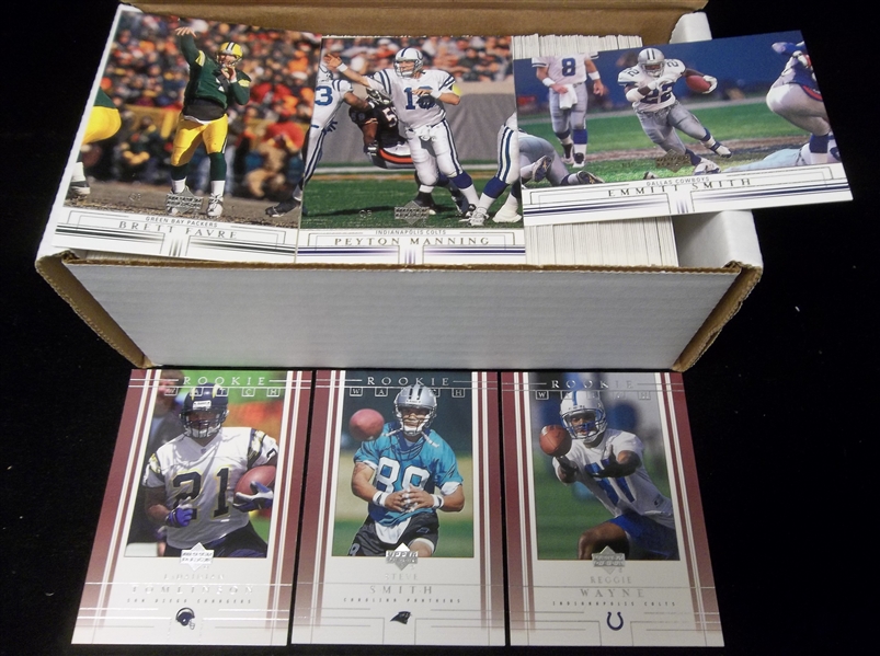 2001 Upper Deck Football Near Set- 264 of 280