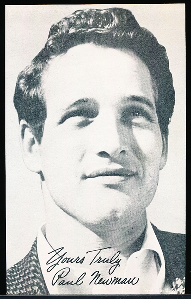 1950’s Hollywood Exhibits Non-Sports- Paul Newman