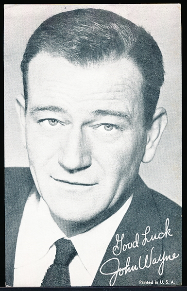 1950’s Hollywood Exhibits Non-Sports- John Wayne