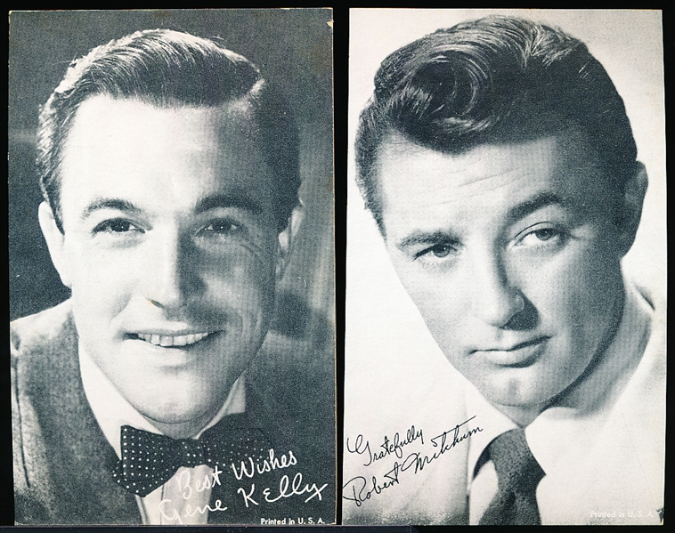 1950’s Hollywood Exhibits Non-Sports- 10 Diff. Actor Cards