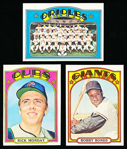 1972 Topps Bb- 3 Hi#’s