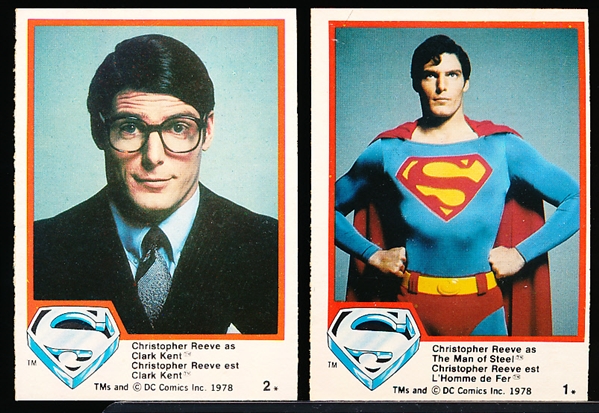 1978 O-Pee-Chee “Superman” Complete Set of 132