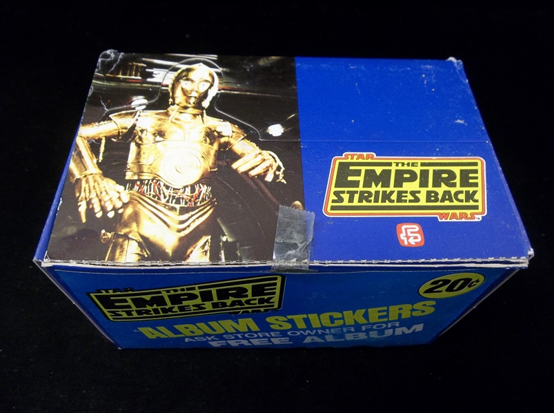 1980 F.K.S. Publishers Ltd. “The Empire Strikes Back” English Stickers- 1 Box of 800 Stickers