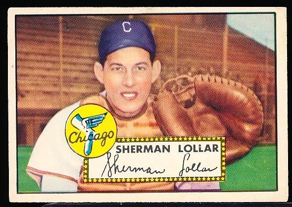 1952 Topps Baseball- #117 Sherm Lollar, White Sox