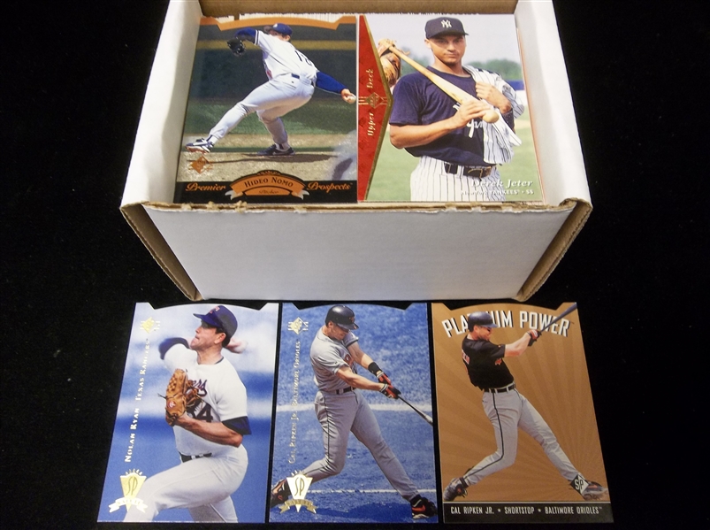 1995 SP Baseball Complete Set of 207