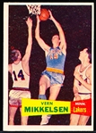 1957-58 Topps Basketball- #28 Vern Mikkelson, Minn. Lakers- SP! RC!