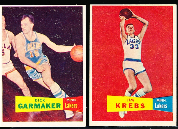 1957-58 Topps Basketball 2 Diff