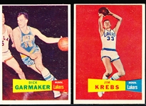1957-58 Topps Basketball 2 Diff