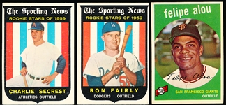1959 Topps Bb- 25 Diff