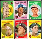 1959 Topps Bb- 6 Diff
