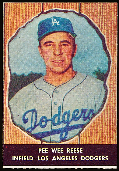 1958 Hires Baseball- No Tab- #23 Pee Wee Reese, Dodgers