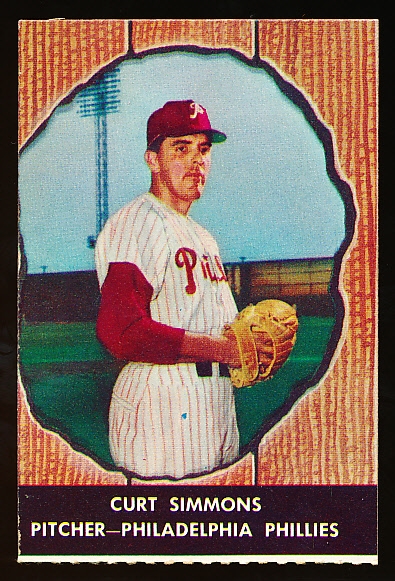 1958 Hires Baseball- No Tab- #28 Curt Simmons, Phillies
