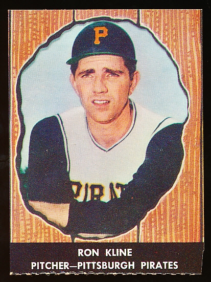 1958 Hires Baseball- No Tab- #31 Ron Kline, Pirates