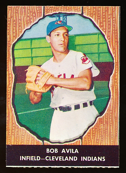 1958 Hires Baseball- No Tab- #33 Bob Avila, Indians