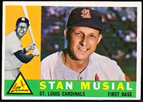 1960 Topps Bb-#250 Stan Musial, Cards