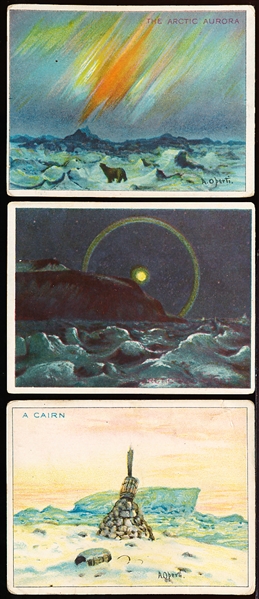 1910’s Hassan “Arctic Scenes” (T30) Complete Set of 25