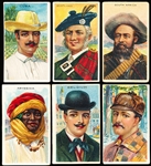 1910’s “Types of Nations” (T113) Complete Mixed Back Set of 50